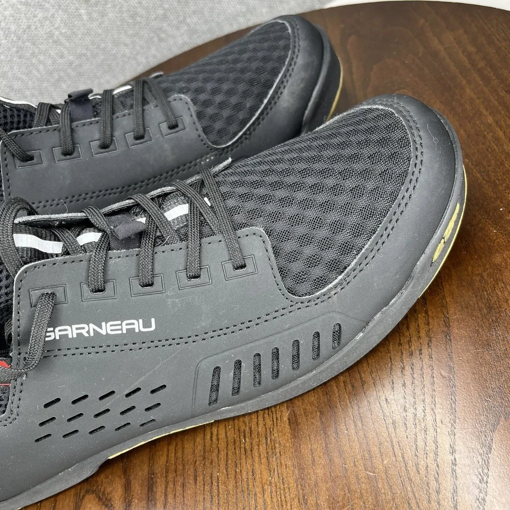 Louis‎ Garneau DeVille Urban Shoes Men's Size 43 / 9.5 Black Top Lace Sneakers